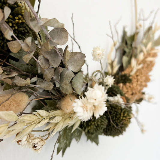 Organic Blooms Series: Wreath-Eucalyptus